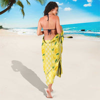 Hawaii Lemon Palaka Sarong Striped Stylized LT01 - Polynesian Pride