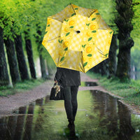 Hawaii Lemon Palaka Umbrella Striped Stylized LT01 - Polynesian Pride