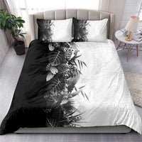 Hawaii Tropical Plant Monochrome Bedding Set Vibrant Polynesian Pattern LT01 - Polynesian Pride