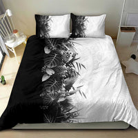 Hawaii Tropical Plant Monochrome Bedding Set Vibrant Polynesian Pattern LT01 - Polynesian Pride