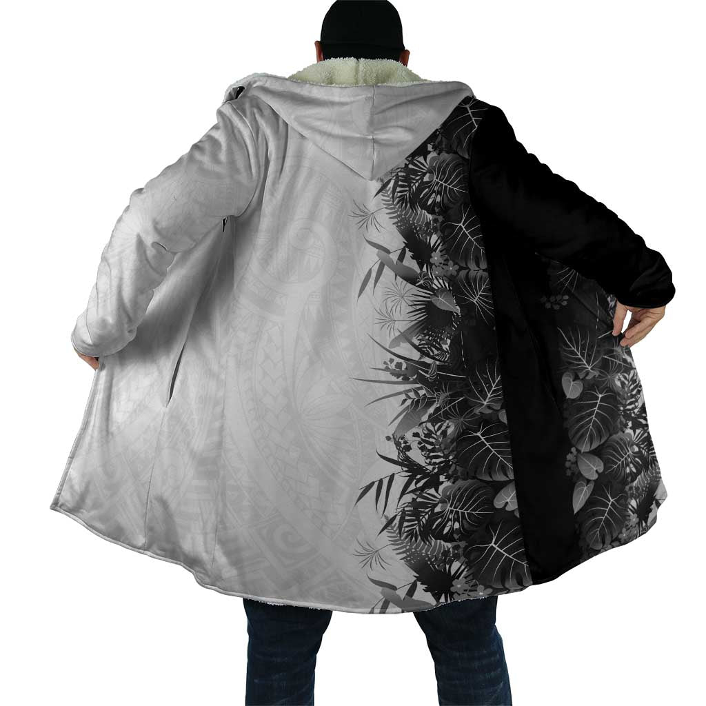 Hawaii Tropical Plant Monochrome Cloak Vibrant Polynesian Pattern LT01 - Polynesian Pride
