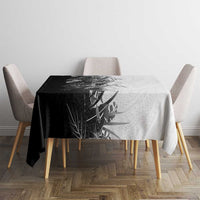 Hawaii Tropical Plant Monochrome Tablecloth Vibrant Polynesian Pattern LT01 - Polynesian Pride