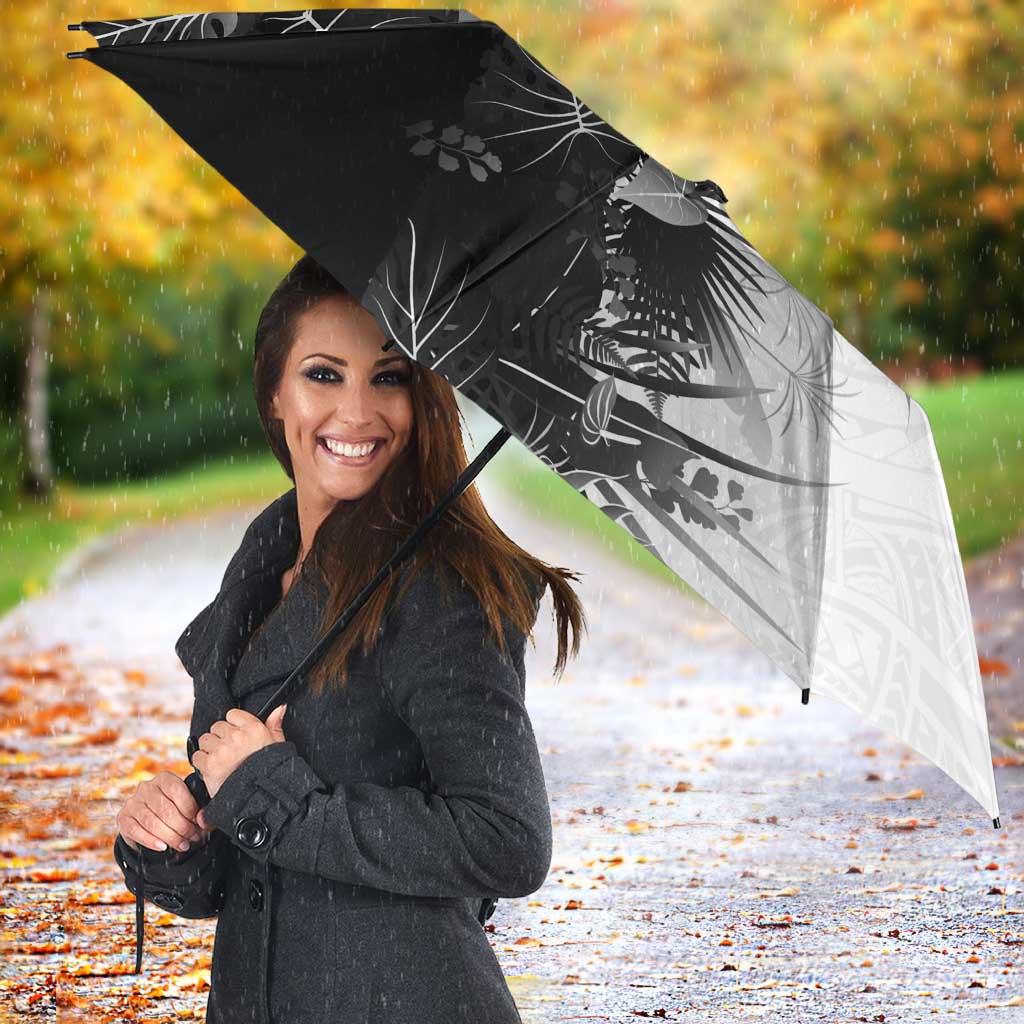 Hawaii Tropical Plant Monochrome Umbrella Vibrant Polynesian Pattern LT01 - Polynesian Pride