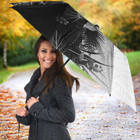 Hawaii Tropical Plant Monochrome Umbrella Vibrant Polynesian Pattern LT01 - Polynesian Pride