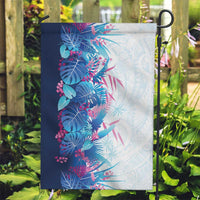 Hawaii Tropical Plant UliUli Garden Flag Vibrant Polynesian Pattern LT01 Garden Flag Blue - Polynesian Pride