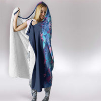 Hawaii Tropical Plant UliUli Hooded Blanket Vibrant Polynesian Pattern LT01 - Polynesian Pride