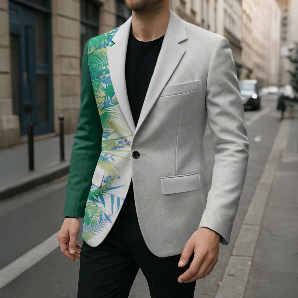 Hawaii Tropical Plant Omaomao Blazer Vibrant Polynesian Pattern LT01 - Polynesian Pride
