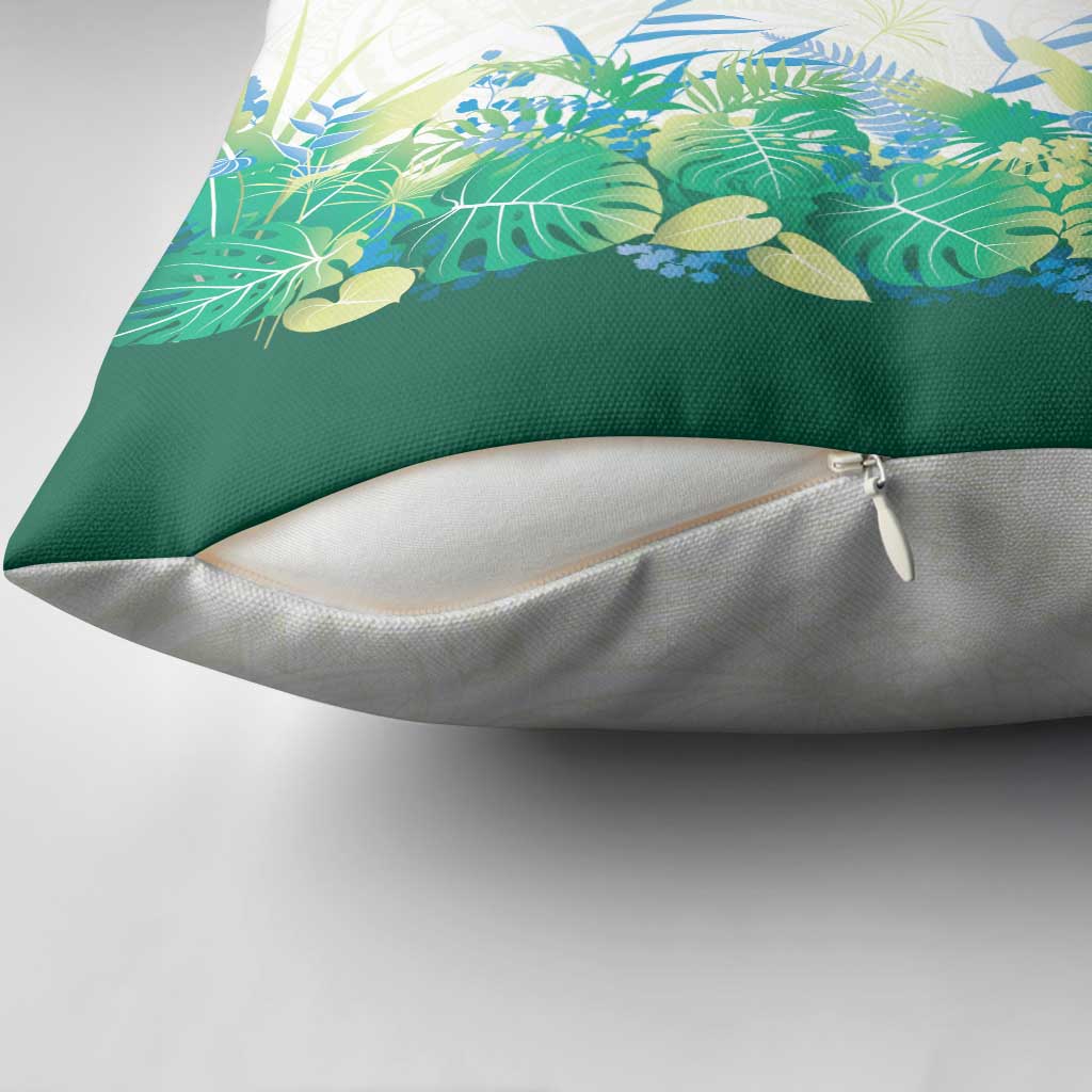 Hawaii Tropical Plant Omaomao Pillow Cover Vibrant Polynesian Pattern LT01 - Polynesian Pride