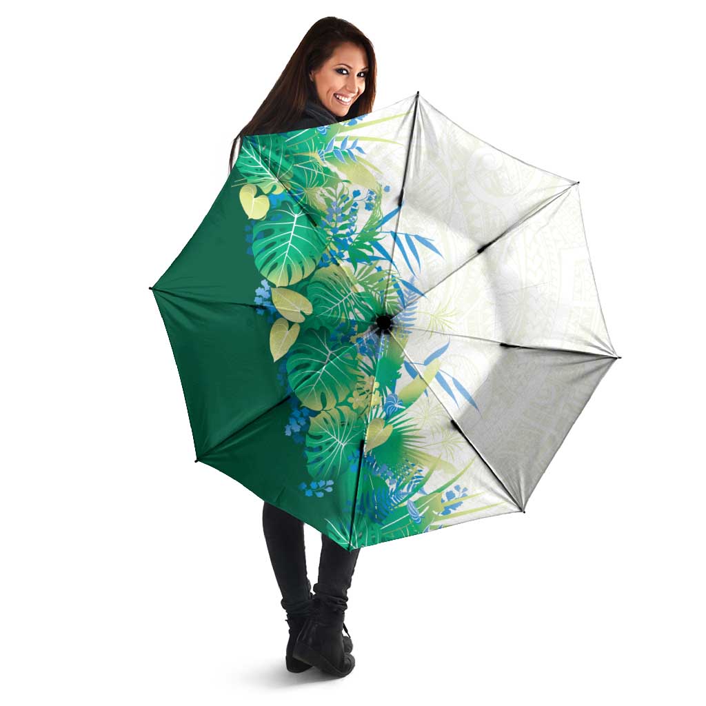 Hawaii Tropical Plant Omaomao Umbrella Vibrant Polynesian Pattern LT01 - Polynesian Pride