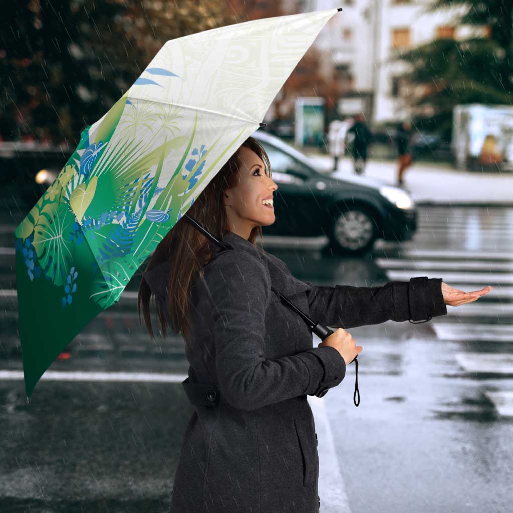 Hawaii Tropical Plant Omaomao Umbrella Vibrant Polynesian Pattern LT01 - Polynesian Pride