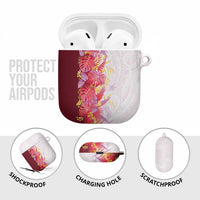 Hawaii Tropical Plant Akala AirPods Case Vibrant Polynesian Pattern LT01 - Polynesian Pride