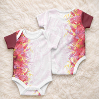 Hawaii Tropical Plant Akala Baby Onesie Vibrant Polynesian Pattern LT01 - Polynesian Pride