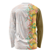 Hawaii Tropical Plant Lenalena Long Sleeve Shirt Vibrant Polynesian Pattern LT01 - Polynesian Pride