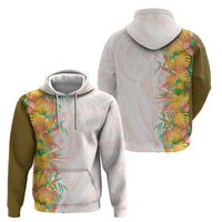 Hawaii Tropical Plant Lenalena Zip Hoodie Vibrant Polynesian Pattern LT01 - Polynesian Pride