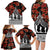 New Zealand ANZAC Day Family Matching Long Sleeve Bodycon Dress and Hawaiian Shirt Poppy With Polynesian Pattern LT01 - Polynesian Pride