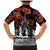 New Zealand ANZAC Day Family Matching Mermaid Dress and Hawaiian Shirt Poppy With Polynesian Pattern LT01 - Polynesian Pride