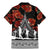 New Zealand ANZAC Day Family Matching Mermaid Dress and Hawaiian Shirt Poppy With Polynesian Pattern LT01 - Polynesian Pride