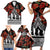 New Zealand ANZAC Day Family Matching Short Sleeve Bodycon Dress and Hawaiian Shirt Poppy With Polynesian Pattern LT01 - Polynesian Pride