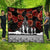 New Zealand ANZAC Day Quilt Poppy With Polynesian Pattern LT01 - Polynesian Pride