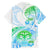 Kia Ora Maori New Zealand Pastel Hawaiian Shirt Sun Ta Moko Aqua Green Version LT01 - Polynesian Pride