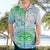 Kia Ora Maori New Zealand Pastel Hawaiian Shirt Sun Ta Moko Aqua Green Version LT01 - Polynesian Pride