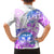 Kia Ora Maori New Zealand Pastel Family Matching Off Shoulder Long Sleeve Dress and Hawaiian Shirt Sun Ta Moko Lilac Version LT01 - Polynesian Pride