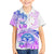 Kia Ora Maori New Zealand Pastel Family Matching Off Shoulder Short Dress and Hawaiian Shirt Sun Ta Moko Lilac Version LT01 Son's Shirt Purple - Polynesian Pride