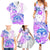 Kia Ora Maori New Zealand Pastel Family Matching Summer Maxi Dress and Hawaiian Shirt Sun Ta Moko Lilac Version LT01 - Polynesian Pride