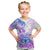 Kia Ora Maori New Zealand Pastel Kid T Shirt Sun Ta Moko Lilac Version LT01 Purple - Polynesian Pride