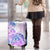 Kia Ora Maori New Zealand Pastel Luggage Cover Sun Ta Moko Lilac Version LT01 - Polynesian Pride