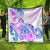 Kia Ora Maori New Zealand Pastel Quilt Sun Ta Moko Lilac Version LT01 - Polynesian Pride