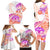 Kia Ora Maori New Zealand Pastel Family Matching Long Sleeve Bodycon Dress and Hawaiian Shirt Sun Ta Moko Sunset Version LT01 - Polynesian Pride