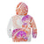 Kia Ora Maori New Zealand Pastel Kid Hoodie Sun Ta Moko Sunset Version LT01 - Polynesian Pride