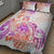 Kia Ora Maori New Zealand Pastel Quilt Bed Set Sun Ta Moko Sunset Version LT01 - Polynesian Pride