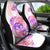 Kia Ora Maori New Zealand Pastel Car Seat Cover Sun Ta Moko Sweet Version LT01 - Polynesian Pride