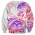 Kia Ora Maori New Zealand Pastel Sweatshirt Sun Ta Moko Sweet Version LT01 - Polynesian Pride