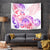 Kia Ora Maori New Zealand Pastel Tapestry Sun Ta Moko Sweet Version LT01 Pink - Polynesian Pride