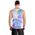 Kia Ora Maori New Zealand Pastel Men Tank Top Sun Ta Moko Violet Version LT01 - Polynesian Pride