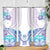 Kia Ora Maori New Zealand Pastel Skinny Tumbler Sun Ta Moko Violet Version