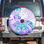 Kia Ora Maori New Zealand Pastel Spare Tire Cover Sun Ta Moko Violet Version LT01 - Polynesian Pride