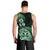 Aotearoa Kia Ora New Zealand Ta Moko Green Version Men Tank Top LT01 - Polynesian Pride