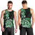 Aotearoa Kia Ora New Zealand Ta Moko Green Version Men Tank Top LT01 - Polynesian Pride