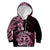 Aotearoa Kia Ora New Zealand Ta Moko Pink Version Kid Hoodie LT01 Hoodie Pink - Polynesian Pride