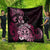 Aotearoa Kia Ora New Zealand Ta Moko Pink Version Quilt LT01 - Polynesian Pride