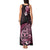 Aotearoa Kia Ora New Zealand Ta Moko Pink Version Tank Maxi Dress LT01 - Polynesian Pride