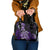 Aotearoa Kia Ora New Zealand Ta Moko Purple Version Shoulder Handbag LT01 One Size Purple - Polynesian Pride