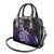 Aotearoa Kia Ora New Zealand Ta Moko Purple Version Shoulder Handbag LT01 - Polynesian Pride