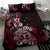 Aotearoa Kia Ora New Zealand Ta Moko Red Version Bedding Set LT01 - Polynesian Pride