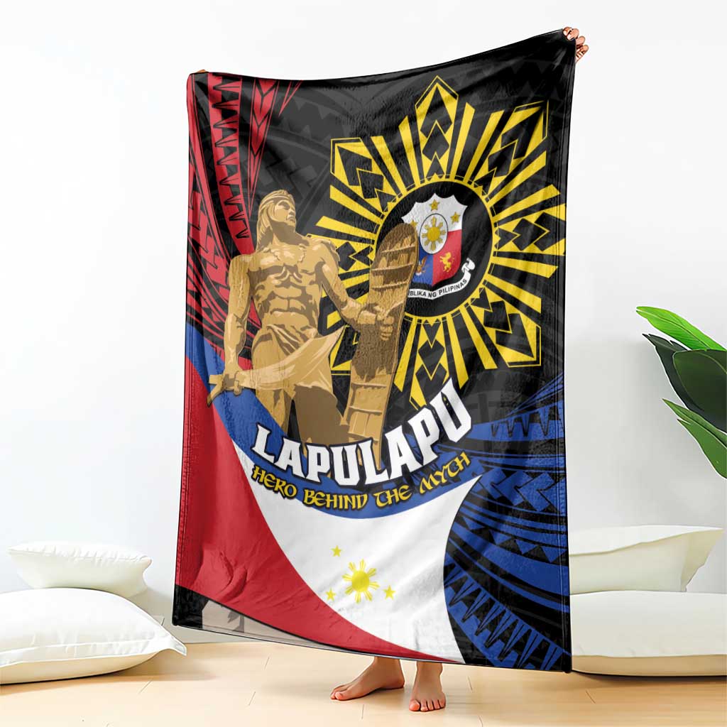 Lapulapu The First Filipino Hero Blanket Polynesian Pattern LT01 - Polynesian Pride