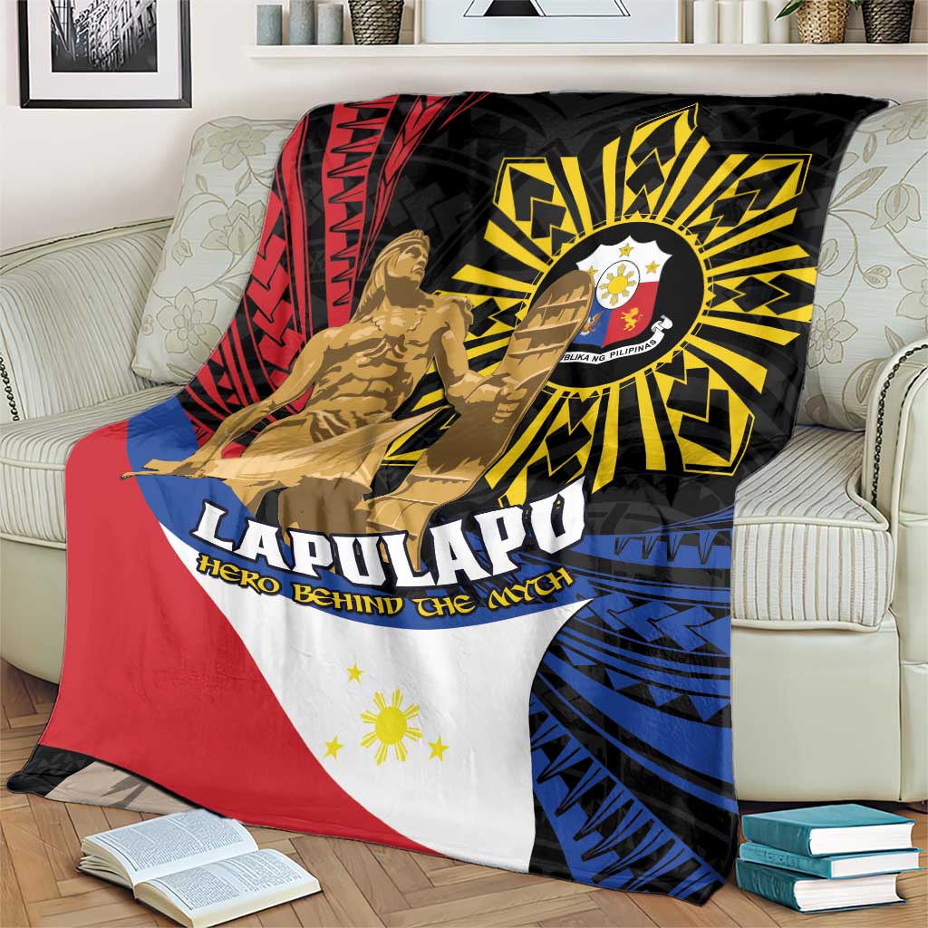 Lapulapu The First Filipino Hero Blanket Polynesian Pattern LT01 - Polynesian Pride